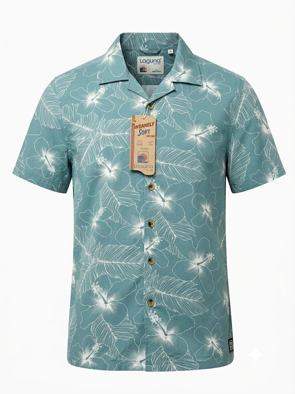 Laguna "The Insanely Soft" Camp Shirt - Men's Size Small - NWT